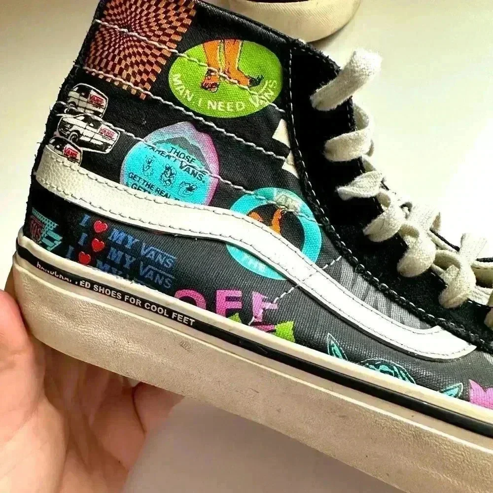 Vans Sk8-Hi 138 Decon V66 Black/Multi Unisex Sneaker Shoe